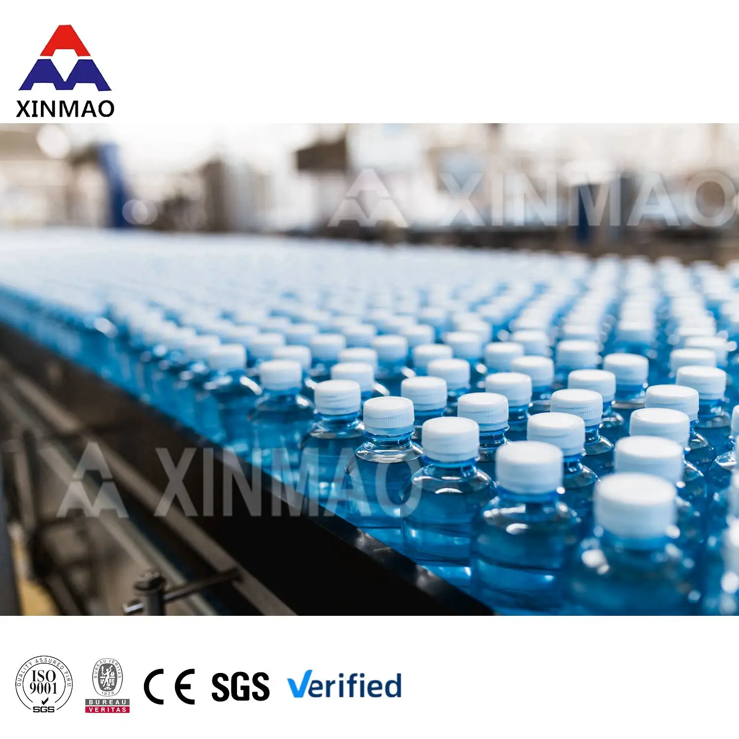 Economic 2024 New Hot Sale Complete Production Line 12000BPH PET Bottle Water Filling Packing Machine