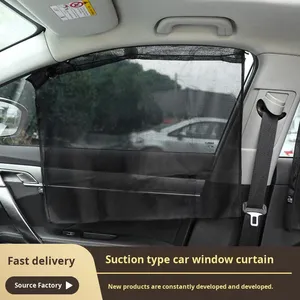 Cortinas para Coche con Ventosas, Malla Engrosada Ventilada y Transpirable, Parasol Lateral para Ventana, Instalación Rápida, Kits Interiores - Product Image 5