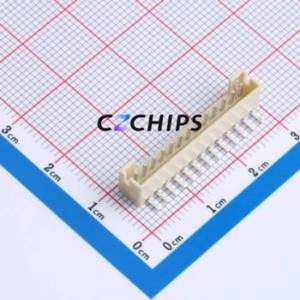 HCZZ0295-13 Wire-to-Board Pin Header Bent Lead Through Hole,P=2mm Connector 1x13P 2mm Right Angle Insert PH - Product Image 1