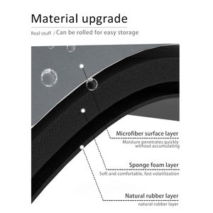 Custom <strong>Microfiber</strong> Non-Slip Toilet <strong>Bath</strong> Rug Set Water Absorbent Diatomite Bathroom <strong>Mat</strong> Machine Made - Product Image 3