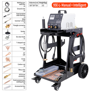 Machine à enlever les bosses en fer, équipement <span class=keywords><strong>de</strong></span> réparation <span class=keywords><strong>de</strong></span> <span class=keywords><strong>carrosserie</strong></span> automobile, soudeuses par points, dispositif d'élimination des bosses, AC 220V - Product Image 4