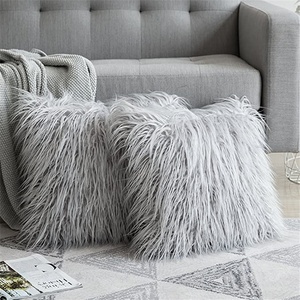 Housse de <span class=keywords><strong>coussin</strong></span> à poils longs, taie d'oreiller confortable et décorative, taille personnalisée, de haute qualité, nouvelle collection - Product Image 1