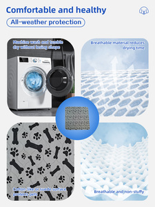 ペット用品犬用トレーニングパッド洗えるペットマット再利用可能犬用子犬パッド防水犬用 - Product Image 4