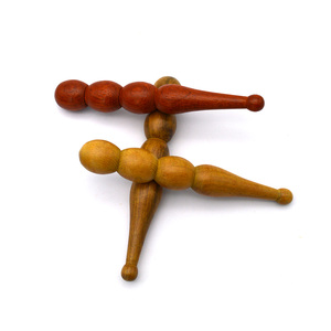 Stylo de Massage en bois d'acupression, outil manuel pour masser les tissus profonds, relaxation de la douleur, réflexologie faciale