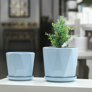 Vaso in Ceramica Intagliato a Mano per Piante da Interno, Bonsai Cinese con Foro di Drenaggio, Ecologico per Giardino <span class=keywords><strong>Pensile</strong></span> - Product Image 3