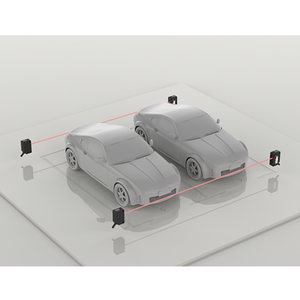 AKUSENSE PTN-B10PC 5-100mm PNP koyu kırmızı dağınık kare fotoelektrik sensör aralığı ayarlamak depo istifleme pozisyon tespit - Product Image 3