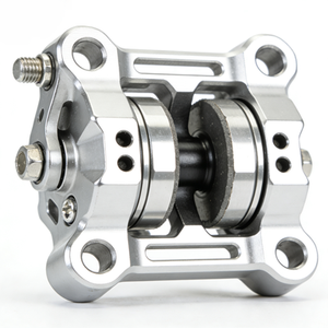 Caliper de Freno de Disco para Motocicleta, Genuino, de 4 Pistones Opostos |   Componente de Freno de Aluminio Mecanizado por CNC para Mejora del Mercado de Repuestos - Product Image 5