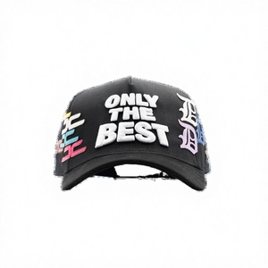 4UGEAR Gorras Cap Manufacturer Wholesale Hat Custom 4U 5 Panel Curved Brim Structured Baseball Ball Caps With Custom logo - Product Image 3