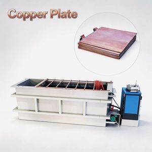 Soluzione per incisione PCB raffinazione elettrolitica di nastro di rame e macchina per il recupero del rame di elettrolisi e apparecchiature per elettrolisi - Product Image 1