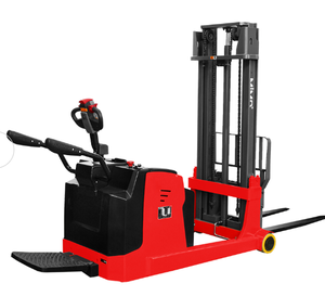 Chariot élévateur à palettes électrique MiMA de marque chinoise, série MBB10/15, capacité 1,0/1,5 tonnes, 3500 mm, pour entrepôt à allées étroites - Product Image 1