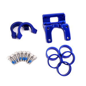 KKE Handlebar <strong>Risers</strong> Kit Fit Sur-Ron Light Bee <strong>X</strong> Talaria Sting E-Bike Bracket Clamps Pads - Product Image 1