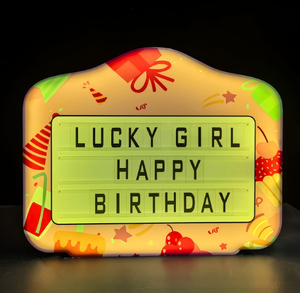 لافتة حروف LED مخصصة لتقديم الزجاجات، لوحة إعلانات لخدمة كبار الشخصيات في النوادي الليلية، لافتة رسائل لحفلات أعياد الميلاد والزفاف والمناسبات - Product Image 3