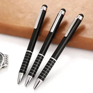2 in 1 Stylus Geschenk Kugelschreiber mit Fabrik preis Schlanker Hotels tift Kugelschreiber maßge schneiderte Lieferanten Stifte