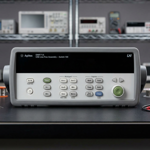 Enregistreur de données environnementales Agilent 34972A d'occasion avec écran LCD, 16 canaux, USB/RS-232, protection IP65, 0,5 % F.S. Précision - Product Image 2