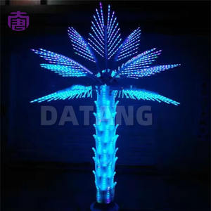 Lumière LED en forme de cocotier tropical, effet de lumière chaude, étanche IP65, télécommande, pour la décoration de Noël, du Nouvel An et des fêtes - Product Image 5