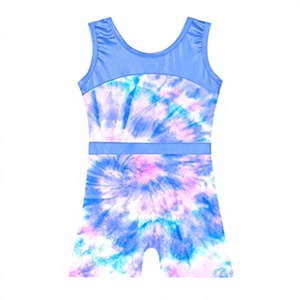 Justaucorps de gymnastique personnalisés pour filles, coupe slim, manches courtes, séchage rapide, respirant, extensible dans quatre directions, économique - Product Image 2