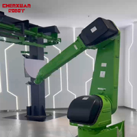 Machine de peinture robotisée automatique, bras robotisé de pulvérisation de peinture, 6 axes programmables, bras robotisé industriel automatique pour la peinture en poudre