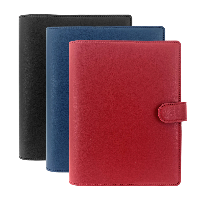 Кожаная обложка для блокнота RINGNOTE на заказ, Обложка для блокнота A5 для дискового планировщика и блокнотов, кожаный рельефный журнал