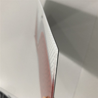 Acrylique DIY Glow Board Light-Up effaçable à sec bureau cadeau personnalisé coupe feuilles de plastique avec impression UV pour mémo lettre Message Note