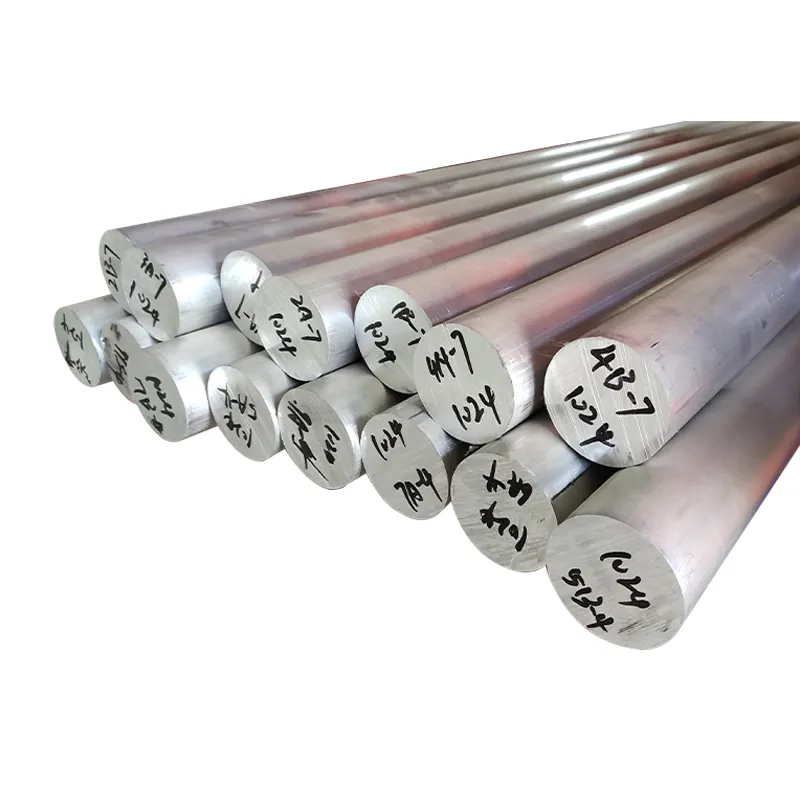 Hochwertige Aluminiumrute 2024 5052 5083 7050 7075 T6 stranggepresste runde Aluminiumrute