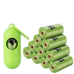 Dispensador de Bolsas para Excrementos de Perro, Clásico, Resistente, Ecológico, Degradable, Material PE, para Exteriores - Product Image 2