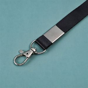 Custom <b>Polyester</b> <b>Lanyard</b> With Metal Clip Durable Personalized ID Badge Holder for Events Schools Offices - Product Image 4