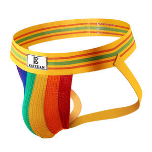 Celana Dalam <span class=keywords><strong>Jockstrap</strong></span> Pria Custom Logo Grosir - Product Image 2