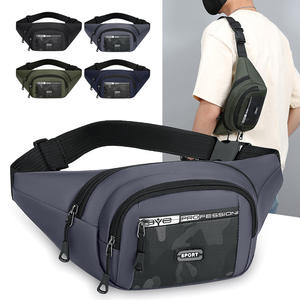 กระเป๋าคาดเอว Byc Professional Sport สีเขียวทหาร ปรับได้ กระเป๋าคาดเอวผู้ชาย สำหรับเดินป่า ท่องเที่ยวกลางแจ้ง - Product Image 4