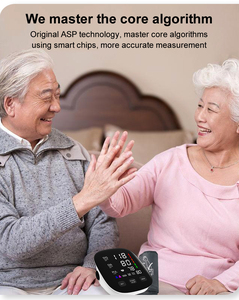 Tensiómetro digital electrónico para medir la presión arterial en la parte superior del brazo, esfigmomanómetro, tensiómetro digital - Product Image 2