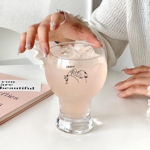 Großhandel: Personalisierte Cartoon-Tier-Glasbecher mit individuellem Logo – Niedliche Glas-Barwaren, Bierkrüge und Biergläser für Dinnerpartys und Fußballspiele - Product Image 4