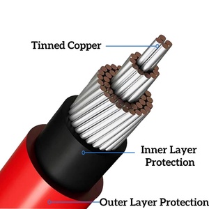 Giá tốt nhất IP67 không thấm nước Pv1-f năng lượng mặt trời hệ thống cáp 16mm2 năng lượng mặt trời DC cáp năng lượng mặt trời Cáp 2.5mm ² 4mm ² 6mm ² - Product Image 4