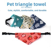 JXANRY – Bandeau triangulaire en lin pour animaux de compagnie, best-seller, écharpe détachable pour chats et chiens, vente en gros disponible