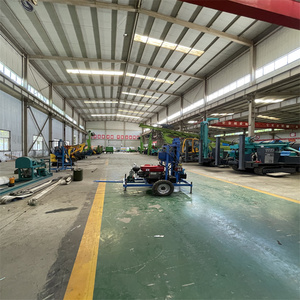 Equipamento de perfuração portátil para poço pesado, equipamento de perfuração com motor diesel, máquina de perfuração de água para poço