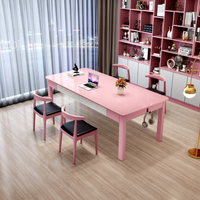 Bureau de direction en bois massif avec tiroirs, table de conférence pour bureau à domicile et salle de réunion - Vente en gros