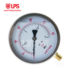 Système de lutte contre l'incendie LEYON FM UL, système de protection incendie, système d'extincteurs, raccordement inférieur en laiton de 4 pouces 1/4'', manomètre de pression incendie - Product Image 1