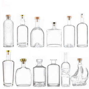 Fabbrica all'ingrosso personalizzata 750ml bottiglia di liquori <span class=keywords><strong>500ml</strong></span> di liquori di ml di whisky Tequila Vodka Gin Rum bottiglia di liquore di vetro - Product Image 5