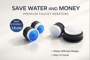 Régulateur de <span class=keywords><strong>débit</strong></span> de <span class=keywords><strong>robinet</strong></span> en plastique, aérateur de <span class=keywords><strong>robinet</strong></span> d'évier, économiseur d'eau, <span class=keywords><strong>réducteur</strong></span> de jet à visser, clé M16.5 X 1 ~ 5.7 L/min, lot de 10 restricteurs - Product Image 6