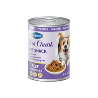 Nourriture humide pour animaux de compagnie OEM ODM, soupe aux morceaux de viande en sachet, collation nutritive pour chiens et chats, 375g