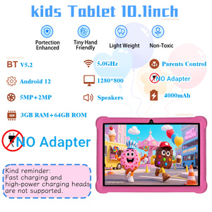10.1-Inch Children's Education <strong>Tablet</strong> <strong>PC</strong> Android 12 1280x800 <strong>Capacitive</strong> Resolution 4000mAH Battery Octa Cores Best Gift - Product Image 6