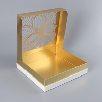Vente en gros Boîte à provisions personnalisée Boîte cadeau au design de luxe avec couvercle transparent Boîte pliante en papier de carton rigide