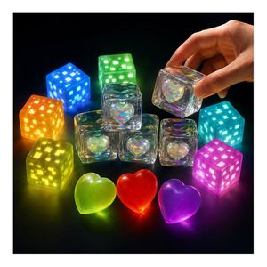 Nouvel Arrivage – Jouet Cube Cœur Luminescent dans le Noir, Balle Souple à Presser, Jouet Sensoriel Anti-Stress, Vente en Gros, Fournisseur de Packs Cadeaux - Product Image 5