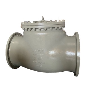 150LB WCB SS304 SS316 <strong>Class</strong> 300 600 900 <strong>ASME</strong> B16.34 Flange API 600 Swing Check Valve for Water Steam Oil Pump Lines - Product Image 2