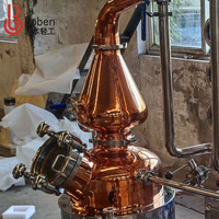Boben New 50L/100L/200L Distillation Bouilloires Pompe Reflux Toujours pour Alcool Spiritueux pour Distillerie Usine De Fabrication Restaurant