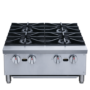 Groothandel Roestvrij Staal Commercieel Restaurant <span class=keywords><strong>Gas</strong></span> 4 Branders Fornuis Aanrecht Lpg Gasbrander - Product Image 2