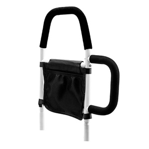 Hospital Medical Folding Assist Rehabilitation Therapy Handicap Handle king Size Bed Safety Rails Bed Rails for Elderly Adults - Product Image 1