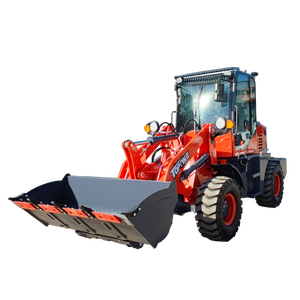 TOPONE TL920 1.5ton 1500KG Mini Loader hidrolik kecil kompak pertanian pertanian hewan peliharaan roda depan Loader - Product Image 3