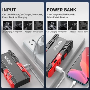 Smiling Shark <b>Rechargeable</b> <b>Flashlight</b> LED Waterproof Outdoor Camping Light USB Charging 6V - Product Image 5