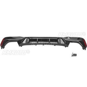 Diffuseur de pare-chocs arrière noir brillant pour BMW Série 5 G30 G38 2018+ - Pièce de modification pour kit carrosserie - Product Image 5