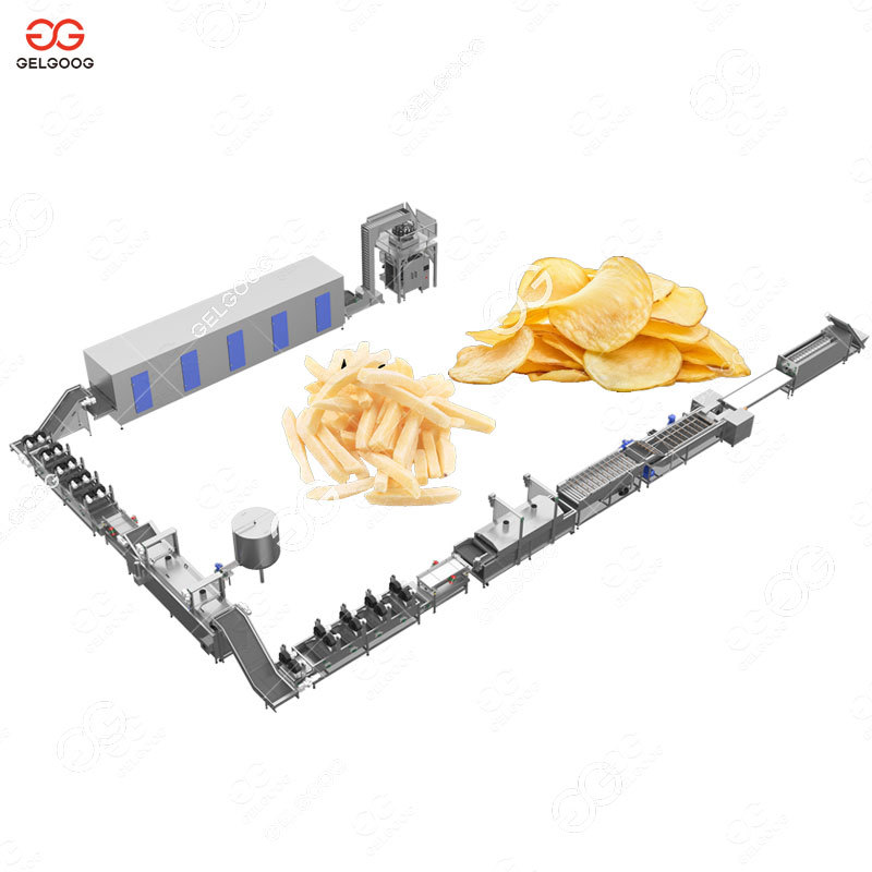 Conveyor Potato Fries Sorting Processing Sweet