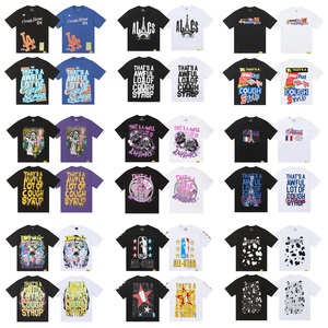 T-shirt da uomo con stampa 'THAT'S a AWFUL LOT of COUGH SYRUP', ALOCS, di alta qualità, 100% cotone, oversize, pesante, con grafica - Product Image 2